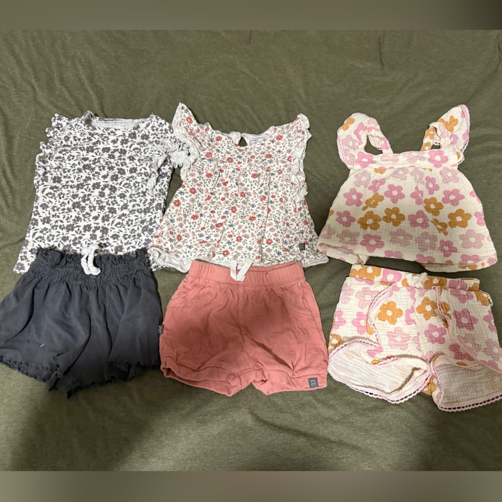 Toddler girls matching sets